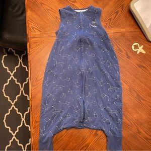 Woolino 4-Season Sleep Sack w/Feet, 3-4T, Night Sky, GUC